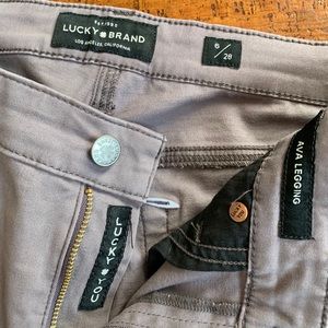 Lucky Brand Ava Legging Jeans Periscope Grey 6/28